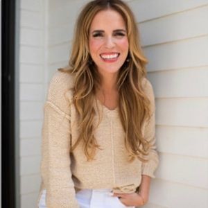 Rachel Hollis Oversized Drop Shoulder VNeck